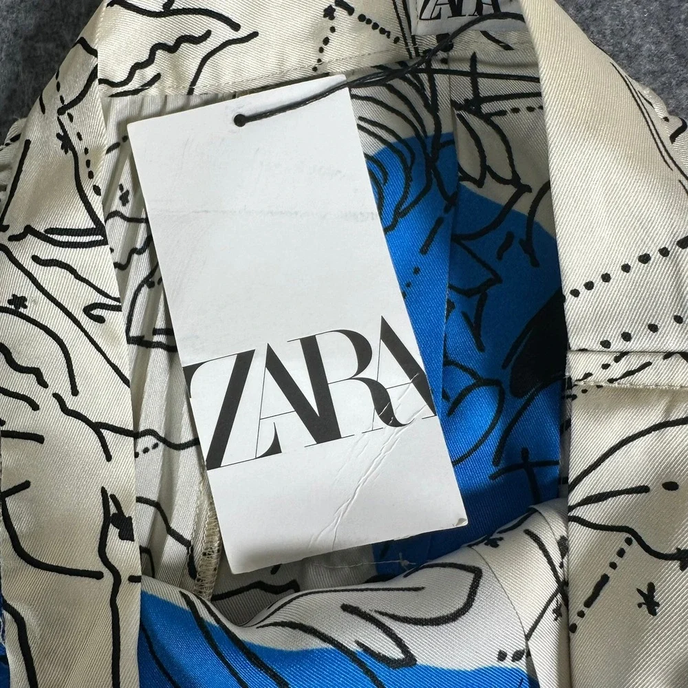 Zara striking pleated
